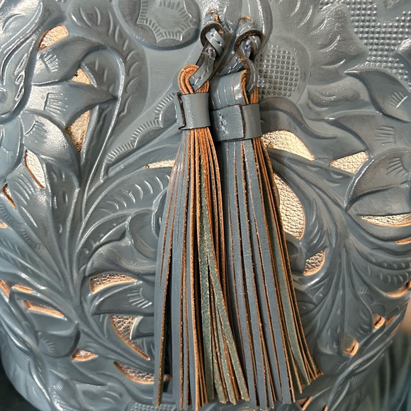 Patricia Nash blue Lavelle bucket bag - Picture 7 of 10